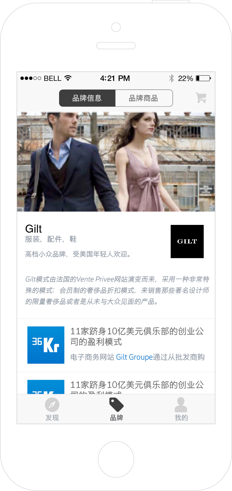 Brand introduction