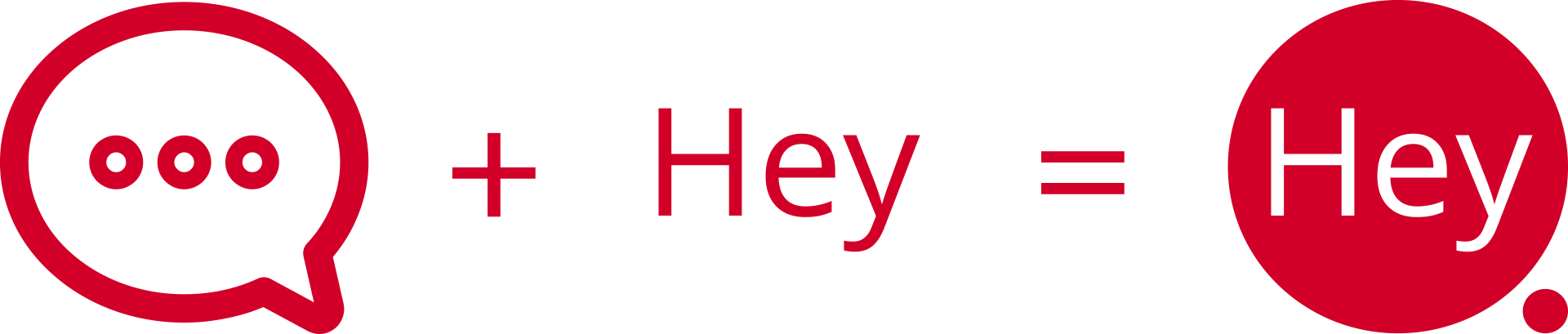 HeyMenu logo design process