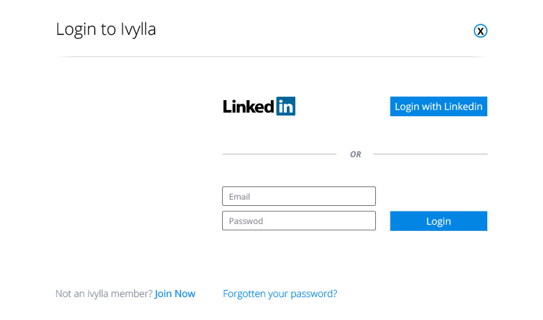 Login Screenshot